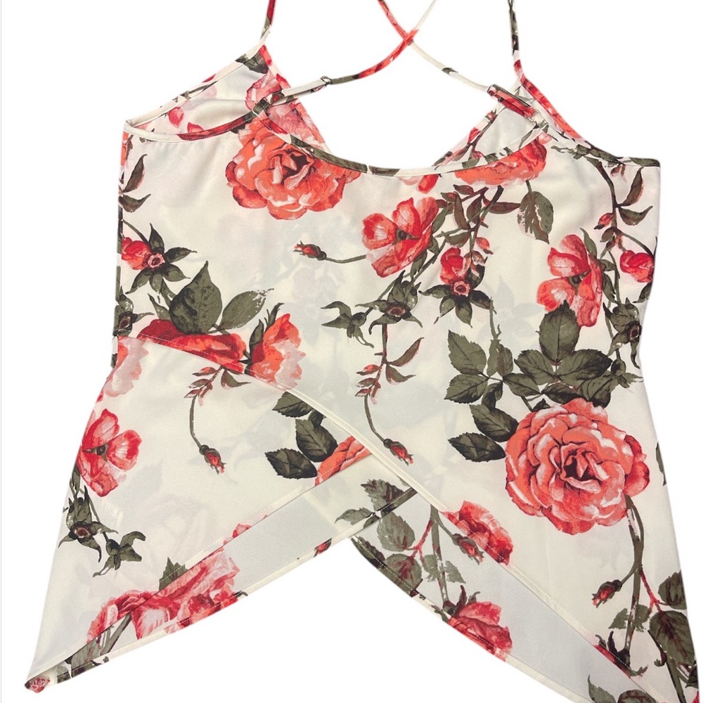 G by Guess Pink Asymmetrical Camisole Top